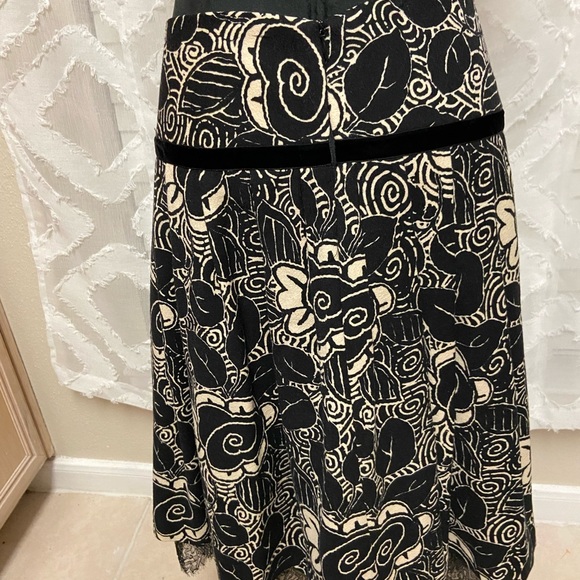 Tracy Reese100% wool with gorgeous lining velvet trim size 6 mint condition - Picture 7 of 7